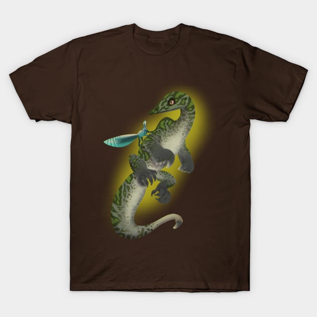 Triassic Friends Forever T-Shirt by Wagglezags